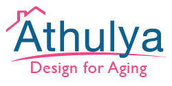 Athulya design for aging logo